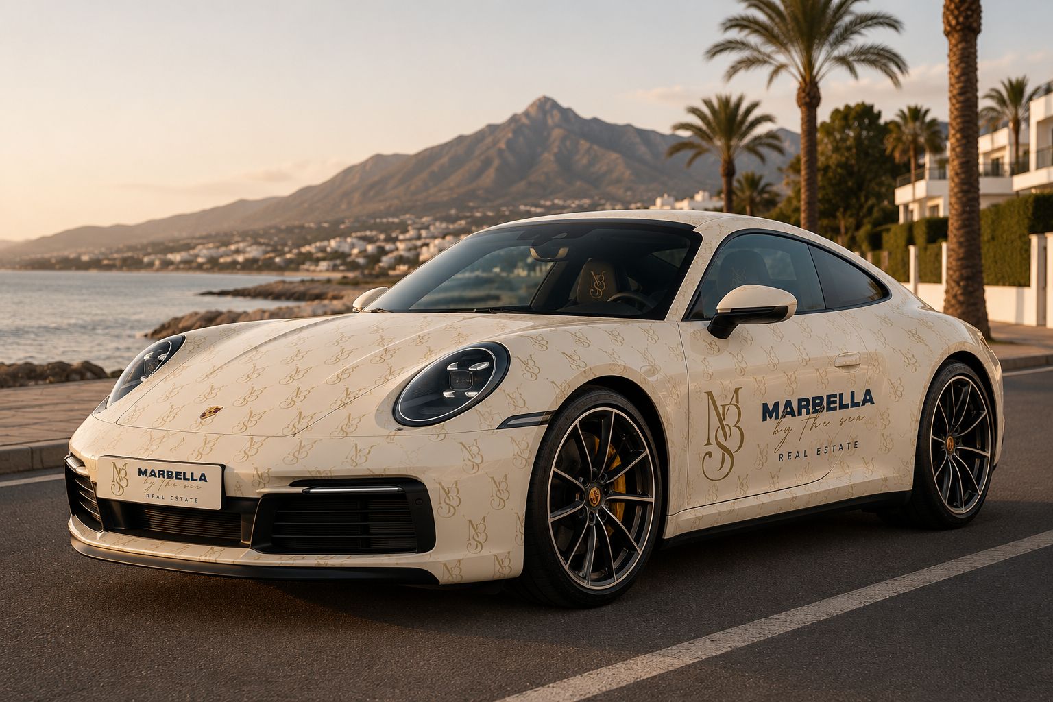 Marbella by the Sea branded Porsche tour